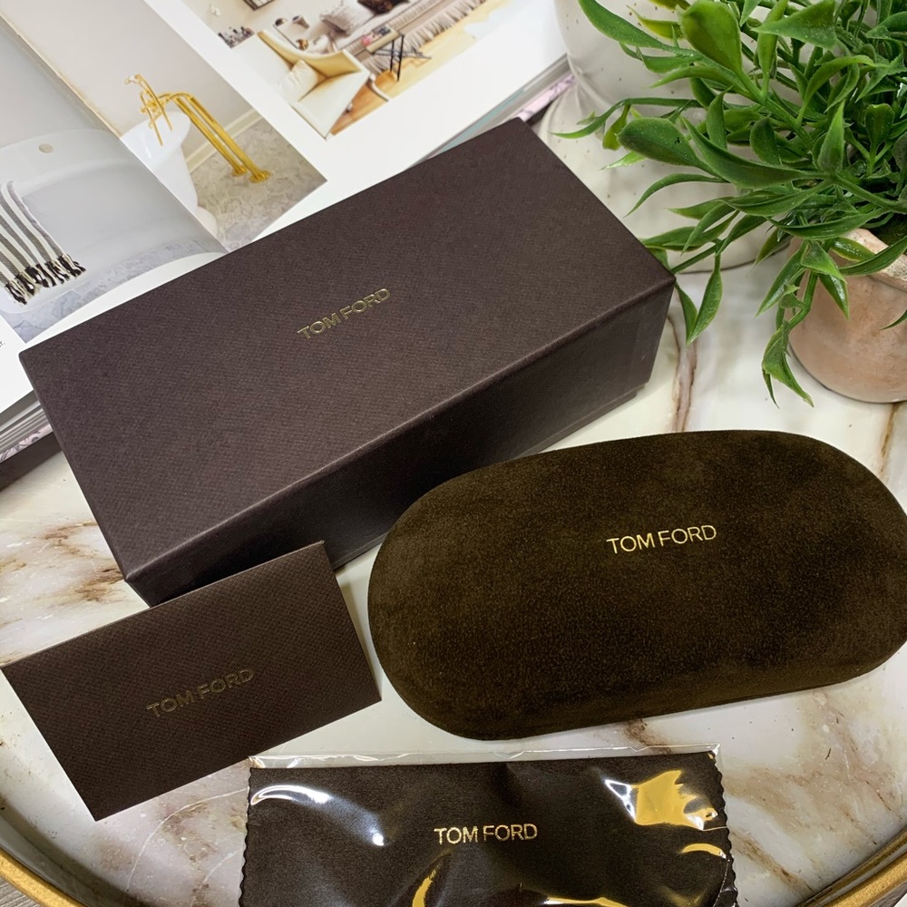 Tom Ford Sunglasses Case + Box